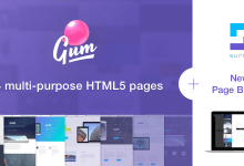 Photo of [Download-S2] Gum - Landing Page Set with Page Builder