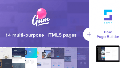 Photo of [Download-S2] Gum - Landing Page Set with Page Builder