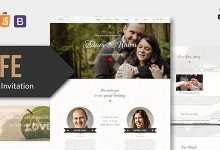 Photo of [Download-S2] Alife v1.0 - Wedding Invitation HTML Template