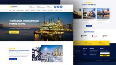 Photo of [Download-S2] Offshore - Industrial Website Template Responsive HTML5