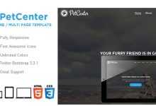 Photo of [Download-S2] Pet Center - Creativemarket Vets HTML5 Template