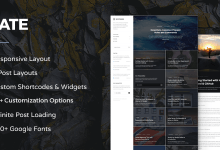 Photo of [Download-S2] Slate v2.1.0 - Responsive WordPress Blog Theme