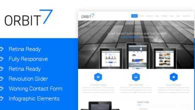 Photo of [Download-S2] Orbit7 - Creative Multipurpose HTML5 Template