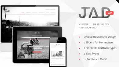 Photo of [Download-S2] Jad v1.2.1 - Creative Wordpress Theme