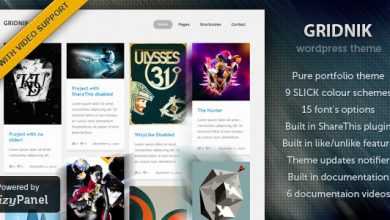 Photo of [Download-S2] Gridnik - Themeforest Elite Portfolio Wordpress Theme