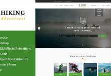 Photo of [Download-S2] Hiking Adventures v1.0 - Outdoors & Hiking HTML Template