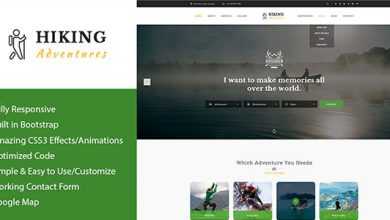 Photo of [Download-S2] Hiking Adventures v1.0 - Outdoors & Hiking HTML Template