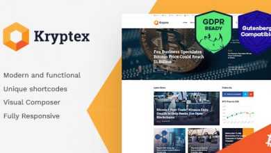 Photo of [Download-S2] Kryptex v1.2.1 - Cryptocurrency & Mining WordPress Theme