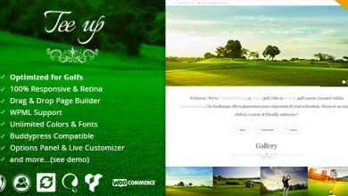 Photo of [Download-S2] Tee Up v1.6 - Elegant Golf Wordpress Theme