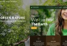 Photo of [Download-S2] Green Nature v1.0 - Environmental HTML Template