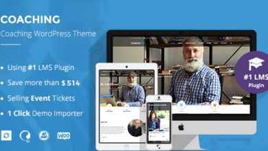 Photo of [Download-S2] Coaching WP v1.3.0 - Speaker and Life Coach Theme