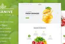 Photo of [Download-S2] Organive v1.0 - Organic Store & Eco Food Products HTML5 Template