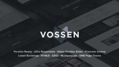 Photo of [Download-S2] Vossen v1.4 - Responsive Parallax Multipurpose Template