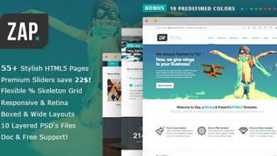 Photo of [Download-S2] ZAP - Responsive Multi-Purpose HTML5 Template