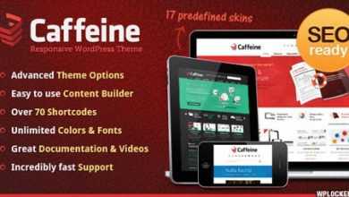 Photo of [Download-S2] Caffeine v1.7.1 - Responsive WordPress Theme