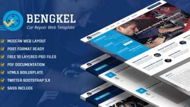 Photo of [Download-S2] Bengkel - Modern Auto Car Repair Business Template