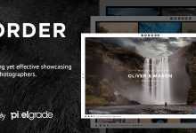 Photo of [Download-S2] BORDER v1.8.2 - A Delightful Photography WordPress Theme