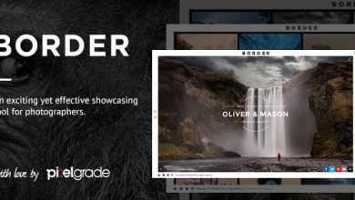 Photo of [Download-S2] BORDER v1.8.2 - A Delightful Photography WordPress Theme