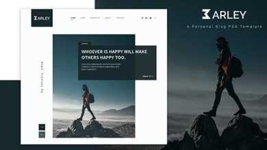 Photo of [Download-S2] Barley v1.0 - Creative Personal WordPress Blog Theme