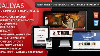 Photo of [Download-S2] KALLYAS v3.6 - Responsive Multi-Purpose WordPress Theme