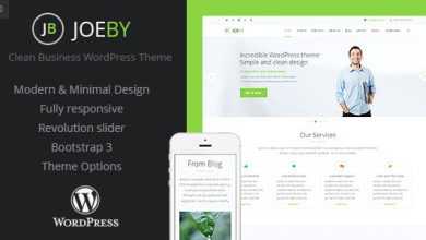 Photo of [Download-S2] JoeBy - Themeforest Clean Business WordPress Theme