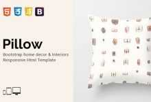 Photo of [Download-S2] Pillow v1.0 - Home Decor Html Template