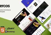 Photo of [Download-S2] Enercos - Single Product eCommerce HTML5 Template