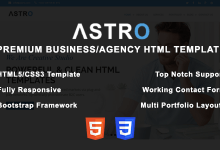 Photo of [Download-S2] Astro - Premium Business/Agency HTML Template