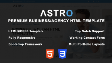 Photo of [Download-S2] Astro - Premium Business/Agency HTML Template