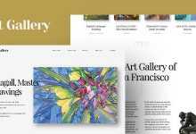 Photo of [Download-S2] Arte v1.0 - Art Gallery WordPress Theme