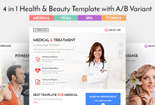 Photo of [Download-S2] Medical, Spa, Yoga & Fitness Landing Page Template