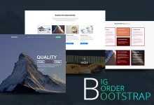 Photo of [Download-S2] BIG Border - Creative One Page Parallax Bootstrap Template