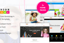 Photo of [Download-S2] JuniorHome - Education HTML Template