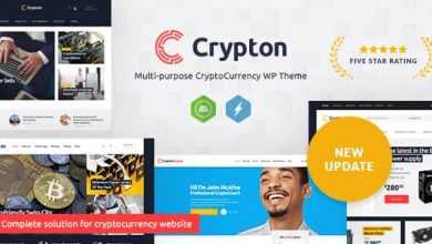 Photo of [Download-S2] Crypton v1.6 - A Multi-Purpose Cryptocurrency WordPress Theme