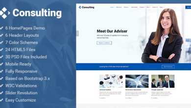 Photo of [Download-S2] Consulting - Business, Finance, Broker, Advisor & Accounting HTML5 Template