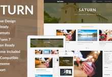 Photo of [Download-S2] SATURN - A Personal/Travel Wordpress Blog Theme