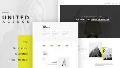 Photo of [Download-S2] UNITED v1.0 - Minimal HTML
