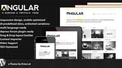 Photo of [Download-S2] Angular v4.1 - Responsive Wordpress Portfolio