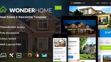 Photo of [Download-S2] WonderHome - Real Estate Email Template + Builder Access