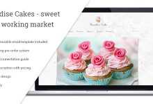 Photo of [Download-S2] Paradise Cakes - Sweet eCommerce Landing Page