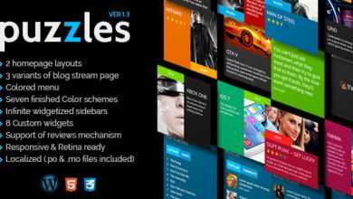 Photo of [Download-S2] Puzzles - Themeforest WordPress Magazine/Review Theme