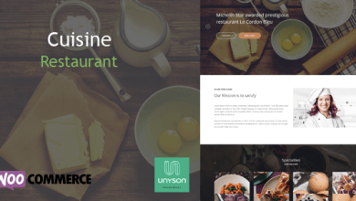 Photo of [Download-S2] Cuisine - Restaurant WordPress Theme