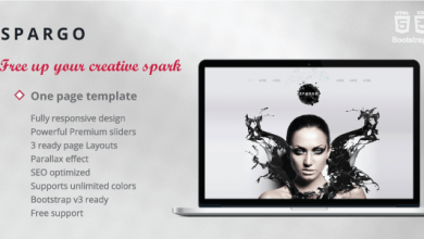 Photo of [Download-S2] Spargo - Responsive Single Page Template