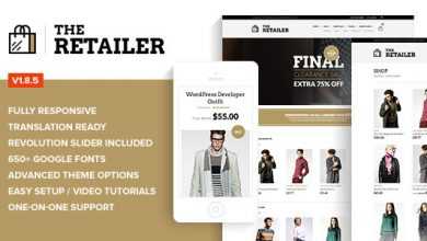 Photo of [Download-S2] The Retailer v1.8.1 - Themeforest Retina WooCommerce Theme