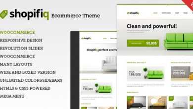 Photo of [Download-S2] Shopifiq v2.4.6 - Responsive WordPress WooCommerce Theme
