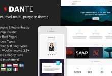 Photo of [Download-S2] Dante v3.3.62 - Responsive Multi-Purpose WordPress Theme