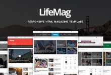 Photo of [Download-S2] LifeMag - Responsive HTML Magazine Template