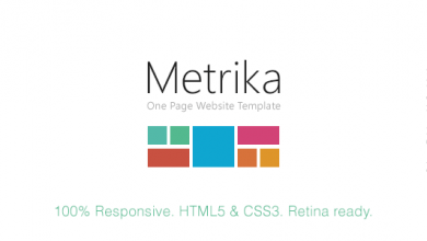 Photo of [Download-S2] Metrika — Responsive OnePage Template