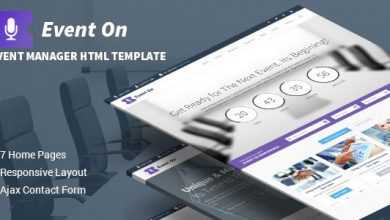 Photo of [Download-S2] Event On - Themeforest Responsive HTML Template
