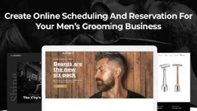 Photo of [Download-S2] Groomly v1.2.8 - Men’s Grooming Scheduling & Reservation WordPress Theme